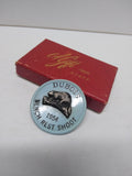 Vintage 1954 DuBois Pa. BENCH REST SHOOT Competition Award Pin Hunting