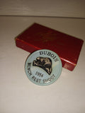 Vintage 1954 DuBois Pa. BENCH REST SHOOT Competition Award Pin Hunting