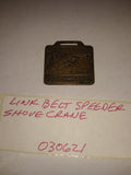 Vintage Estate Find Link Belt Speeder Shovel Crane Brass Watch Fob in Good Shape