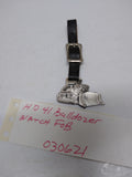 Vintage Estate Find HD 41 Bulldozer Watch Fob Leather Strap Great Shape!