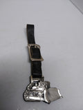 Vintage Estate Find HD 41 Bulldozer Watch Fob Leather Strap Great Shape!