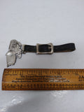 Vintage Estate Find HD 41 Bulldozer Watch Fob Leather Strap Great Shape!