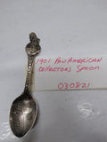 Antique Vintage 1901 Pan American Exposition Collectors Spoon Silver Plated 4.5"