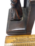Vintage Bronze Artful Dodger Bookend Jennings Bros Charles Dickens Oliver Twist