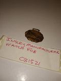 Vintage Estate Find Insley Manufacturing Indianapolis Ind Watch Fob Great Shape!