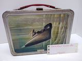 Vintage USS Seawolf Submarine Lunchbox American Thermos Bright Graphics Tin WW2