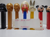 Vintage 11 Pc PEZ Lot  Halloween Yosemite Sam Bugs Bunny Darth Vader C3PO Santa