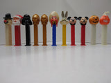 Vintage 11 Pc PEZ Lot  Halloween Yosemite Sam Bugs Bunny Darth Vader C3PO Santa
