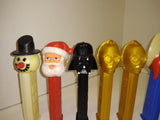 Vintage 11 Pc PEZ Lot  Halloween Yosemite Sam Bugs Bunny Darth Vader C3PO Santa