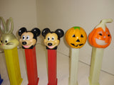 Vintage 11 Pc PEZ Lot  Halloween Yosemite Sam Bugs Bunny Darth Vader C3PO Santa