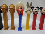 Vintage 11 Pc PEZ Lot  Halloween Yosemite Sam Bugs Bunny Darth Vader C3PO Santa