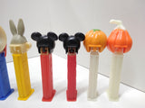 Vintage 11 Pc PEZ Lot  Halloween Yosemite Sam Bugs Bunny Darth Vader C3PO Santa