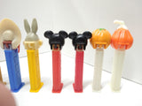 Vintage 11 Pc PEZ Lot  Halloween Yosemite Sam Bugs Bunny Darth Vader C3PO Santa