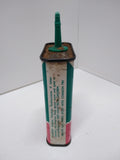 Vintage Singer Sewing Machine Oil 4 Oz 30 Cent Tin Can Advertising Green Red