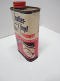 Vintage Blue Ribbon Leather Vinyl Renewer 8 Oz Can Equestrian Automobile