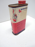 Vintage Blue Ribbon Leather Vinyl Renewer 8 Oz Can Equestrian Automobile