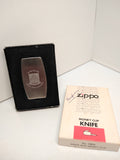 Vintage ZIPPO Money Clip Knife 1st Battalion 229th Field Artillery Spirit Speed
