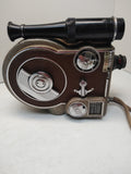 Vtg 1940's Revere 8mm Model 60 turret Magazine Cine Cartridge Movie Camera