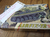 Vint AIRFIX 72 ASSAULT GUN Series M1 49 Military Toy Model Kit Tank USA Sherman?