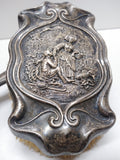 Antique Stunning Watteau Sterling 925 Vanity Brush Set Colonial Romance Repousse