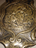 Antique Stunning Watteau Sterling 925 Vanity Brush Set Colonial Romance Repousse