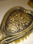 Antique Stunning Watteau Sterling 925 Vanity Brush Set Colonial Romance Repousse