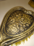Antique Stunning Watteau Sterling 925 Vanity Brush Set Colonial Romance Repousse