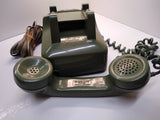 Vintage Avocado Green Western Electric Bell Rotary 500 Telephone Desk Table Top