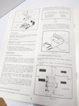 Vintage Ford Rotary Mowers 42" 50" Models 09JC9835 09JC9838 Operators Manual #1