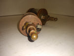 Vintage Antique 2 Pc Lot Essex Brass Corp Drip Oilers Hit & Miss Steam Engine