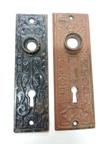 Antique Eastlake Door Hardware Escutcheon Lot Door Knob Locks