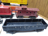 Vintage Lionel 627 Switcher 6473 Horse Transport 6656 Cattle Car 6017 Caboose++