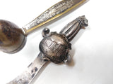 Vtg Lot Letter Opener Lot St Mary College Scimitar B & B Propeller Airplane Prop