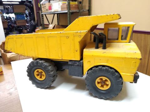 Vintage 1970's TONKA Construction Equipment Dump Truck Pressed Steel Toy #2