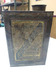 Antique Wilson Paint Varnish Advertising Tin Oil Can solder Litho 1900's Vtg