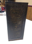 Antique Wilson Paint Varnish Advertising Tin Oil Can solder Litho 1900's Vtg
