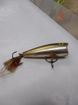 6 Piece Fishing Lure Lot Citgo Rebel Surface Top Water Bass Lures Plastic Case