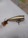 6 Piece Fishing Lure Lot Citgo Rebel Surface Top Water Bass Lures Plastic Case