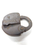 NO KEY Vintage Antique Adlake Padlock Railroad Train Switch lock