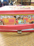 Vintage Aladdin Walt Disney Express Railroad Train Metal Lunch Box 1970's