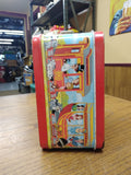 Vintage Aladdin Walt Disney Express Railroad Train Metal Lunch Box 1970's