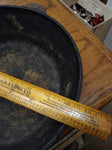Vintage Lodge #8 CF 3 Notch Chicken Fryer with Lid 10 1/4" Cast Iron Frying Pan