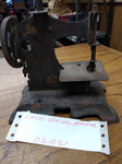 Antique Childs Sewing Machine Toy Germany Metal Hand Crank Painted Working