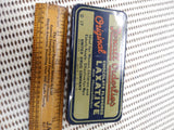 VTG Rexall Orderlies Original Chocolate Flavored Laxative Tin Old Buttons Inside