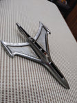 VTG 1953 Ford Jet Airplane Hood Ornament BF 16850 Rat Rod Mid Century Space Age
