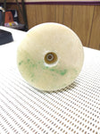 VTG Brass Soldier Sculpture Marble Base Desk Top Paperweight Military Decorative
