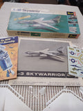 VTG 1967 Revell A3B Sky Warrior Commando Military Jet Aircraft Plastic Model