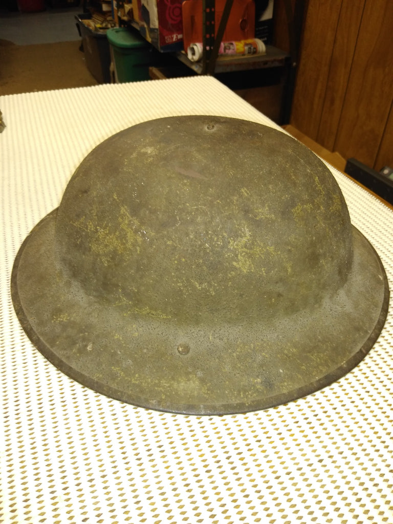 VTG U.S. ARMY Brodie Helmet United States WW1 HS 321 Doughboy