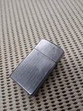 VTG Zippo Slim 1959 Cigarette Lighter Engraved HL Sparks Nice Snap!