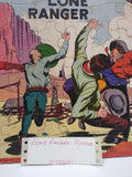 VTG Jaymar Specialty Co. Jigsaw Framed Picture Puzzle The Lone Ranger and Tonto